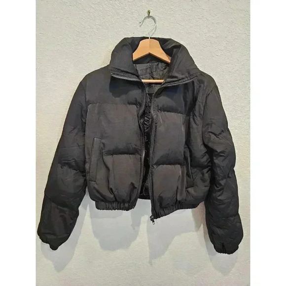 Oversize puffer black sz medium - Picture 2 of 5